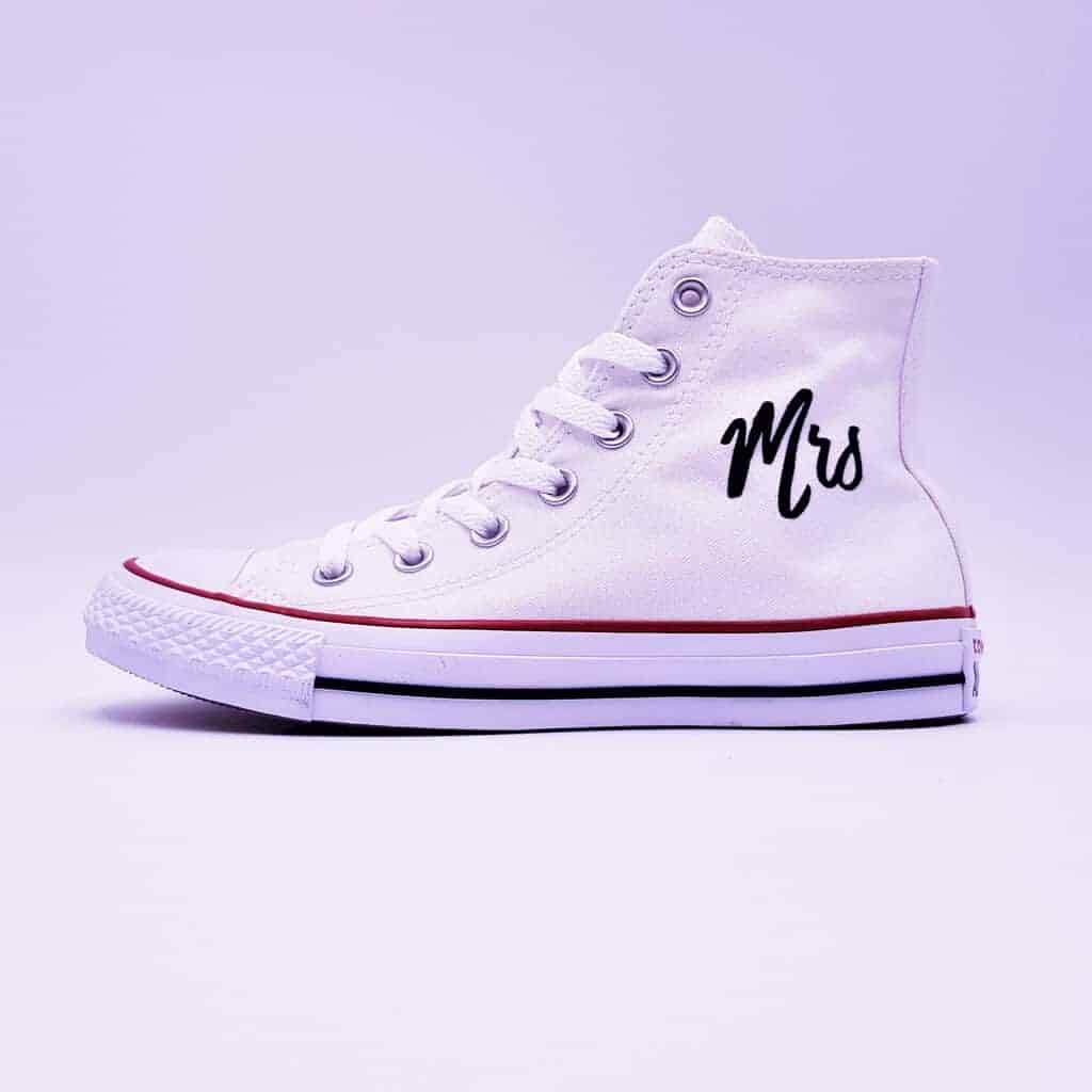 converse just married shoes