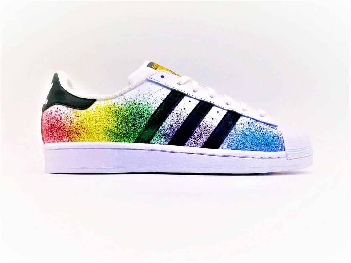 Colored Adidas
