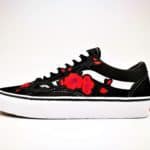 vans old skool avec fleurs vans old skool avec fleurs