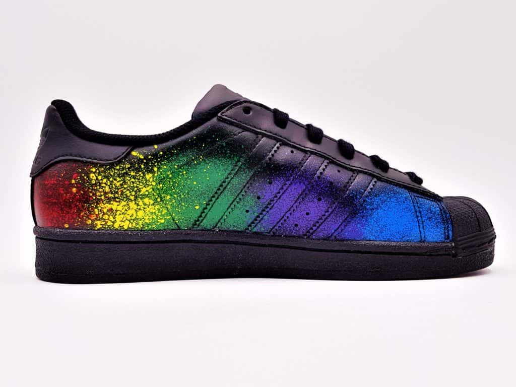Adidas Superstar Color Splash - Double G Customs - Custom Sneakers