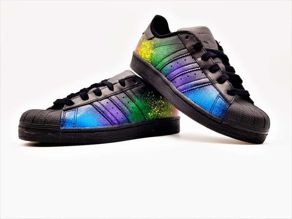 Adidas Superstar Color Splash - Double G Customs - Custom Sneakers