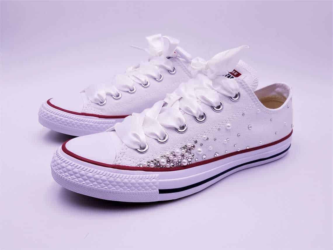 Converse Pearl Galaxy-double G customs-custom shoes
