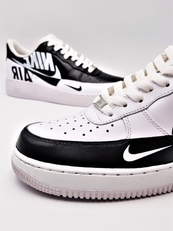 Nike Air Force 1 Reverse - Double G Customs - Custom sneakers