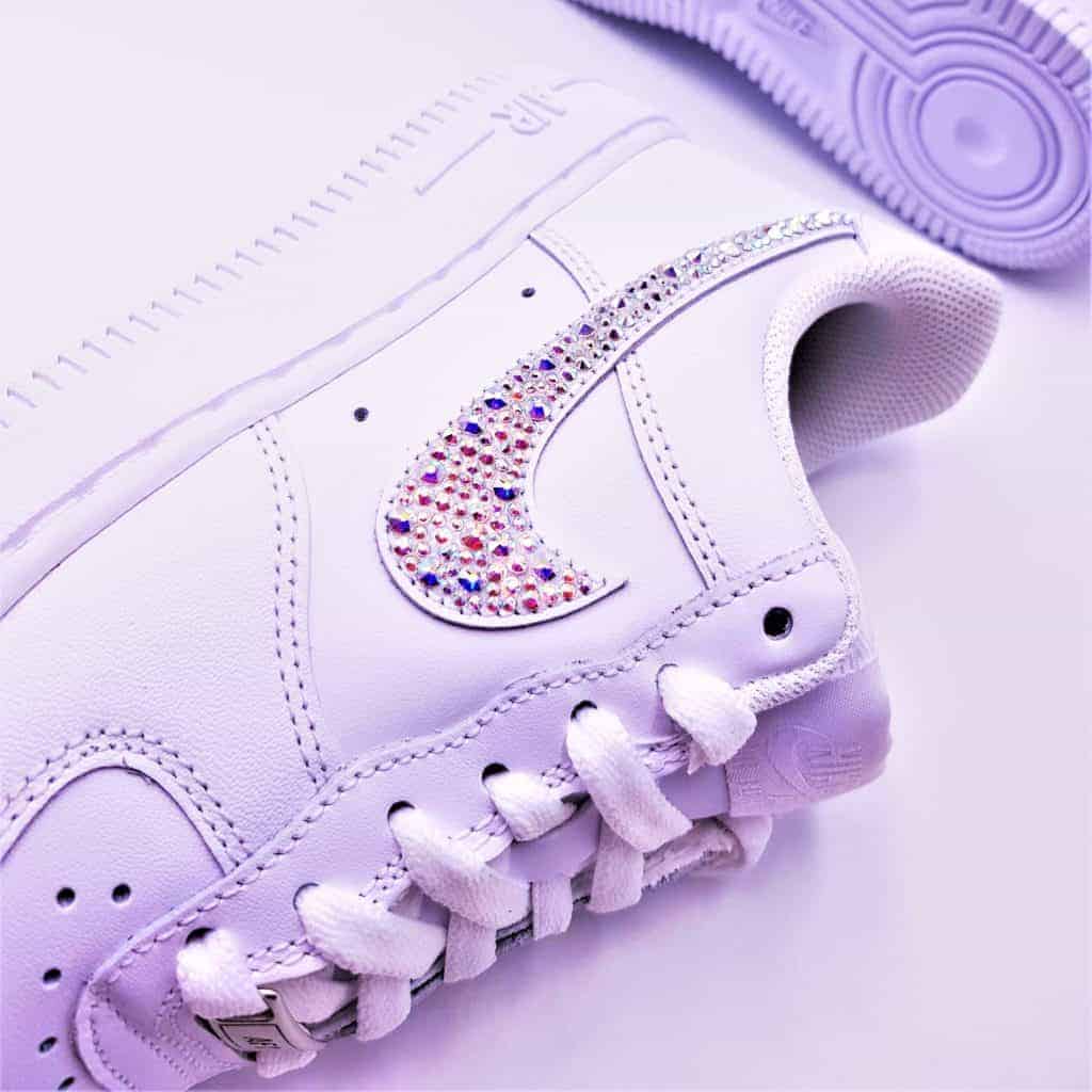 Pink Luxury Air Force 1 Custom  All nike shoes, Unique shoes