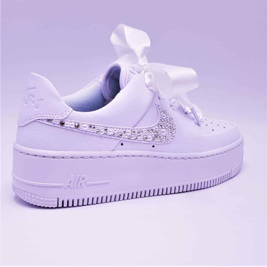 Nike Air Force 1 Wedding Pearl - Double 