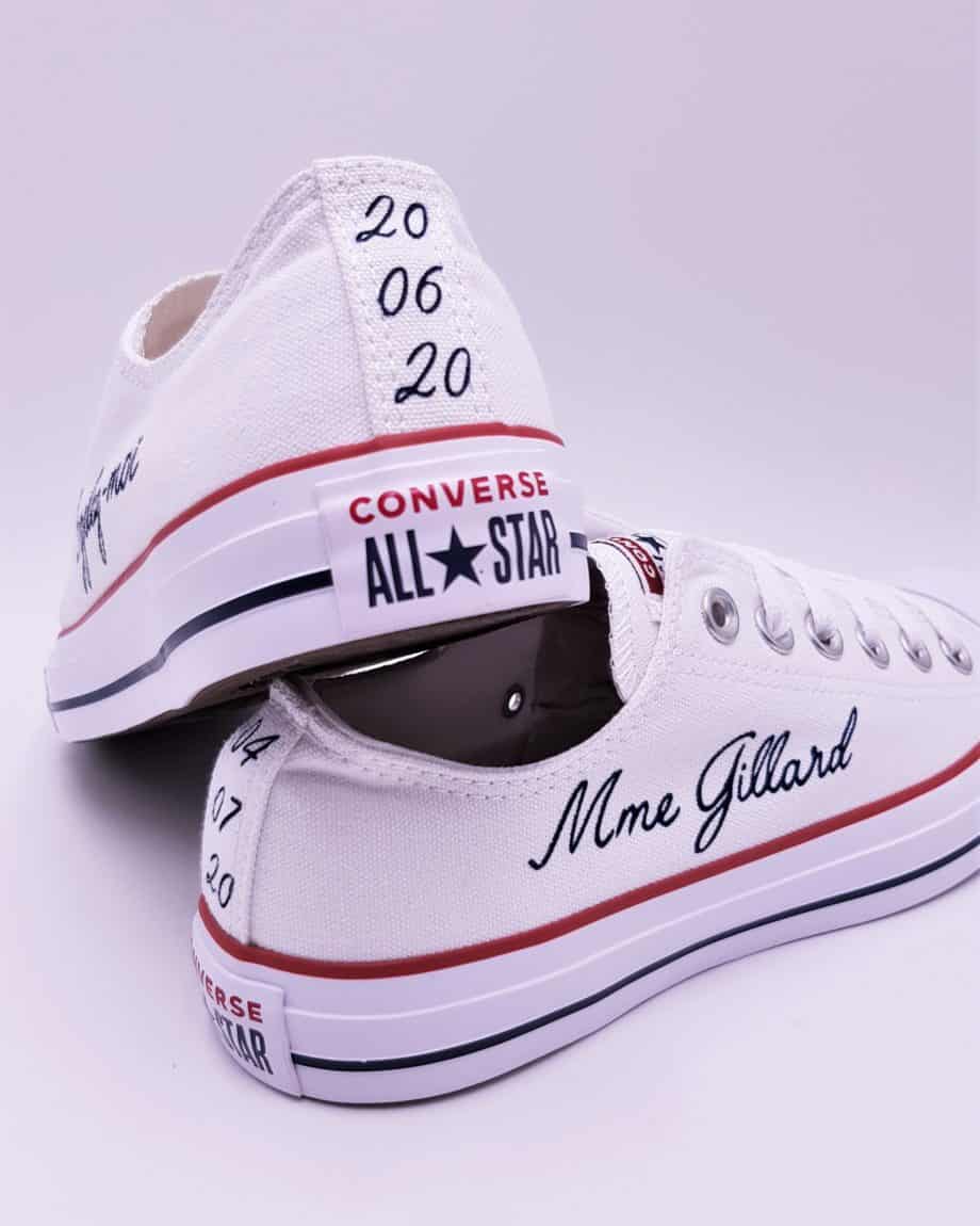 chaussure converse double