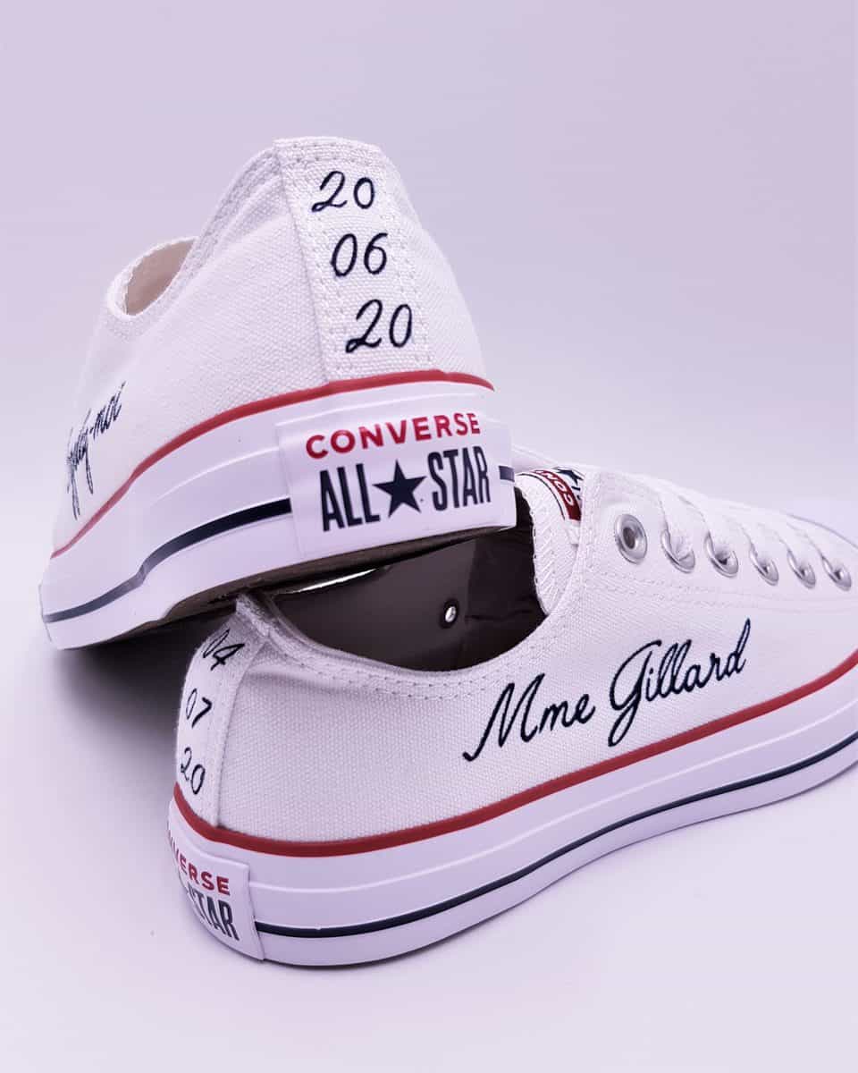 Correspondent excitation Mediator Converse Call me Madam - Double G Customs - Personalised shoes