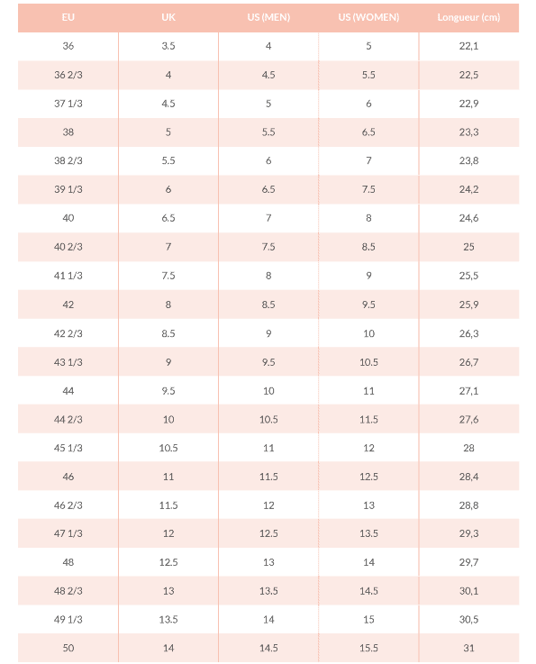 Size guide | Double G Customs