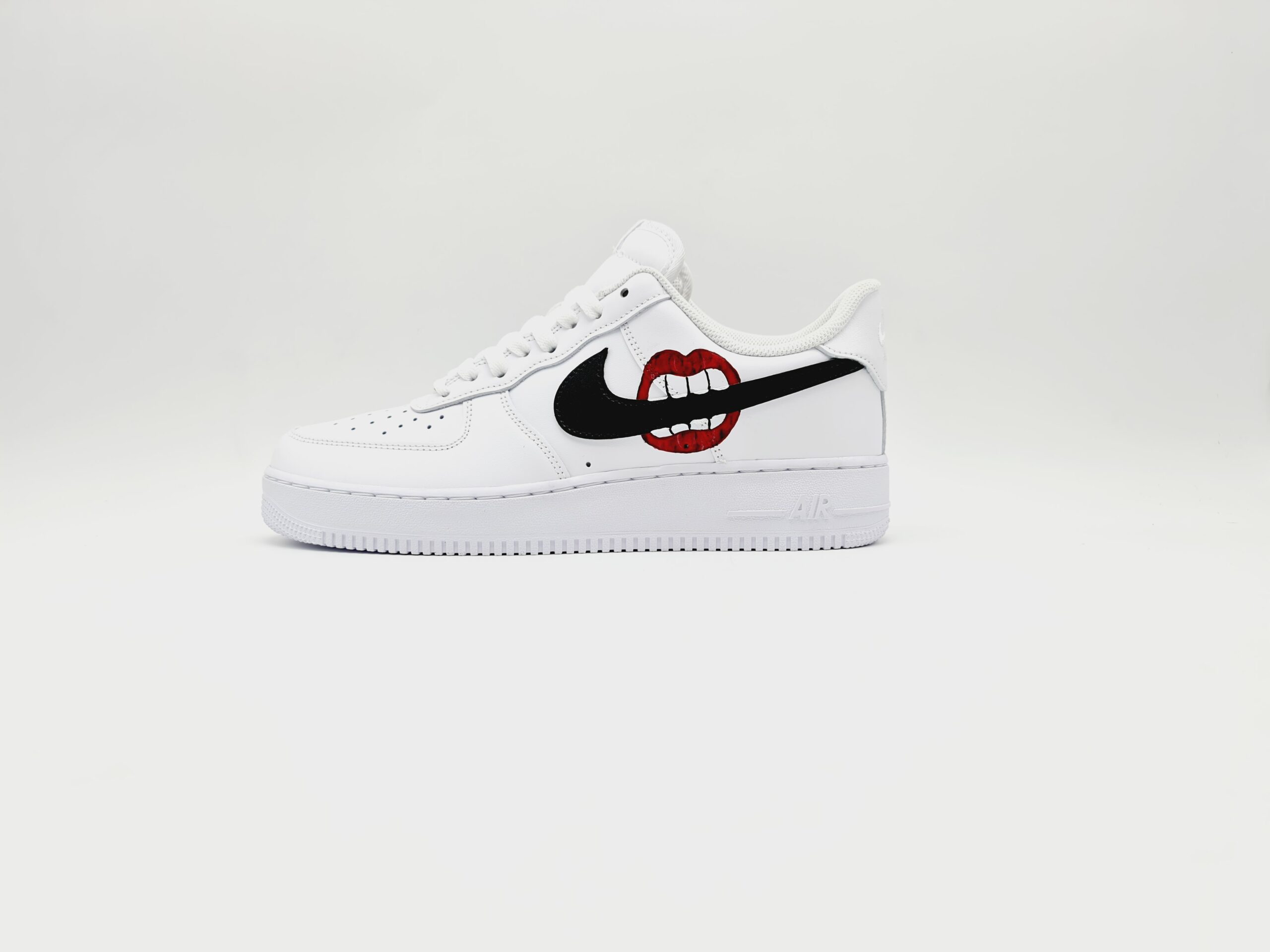 Want a change? Wear the Nike air force one mouth from Double G Customs !