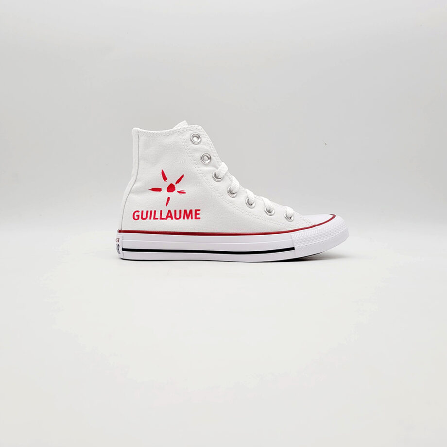 Support ELA by customizing a pair of Converse Chuck Taylor Hi sneakers