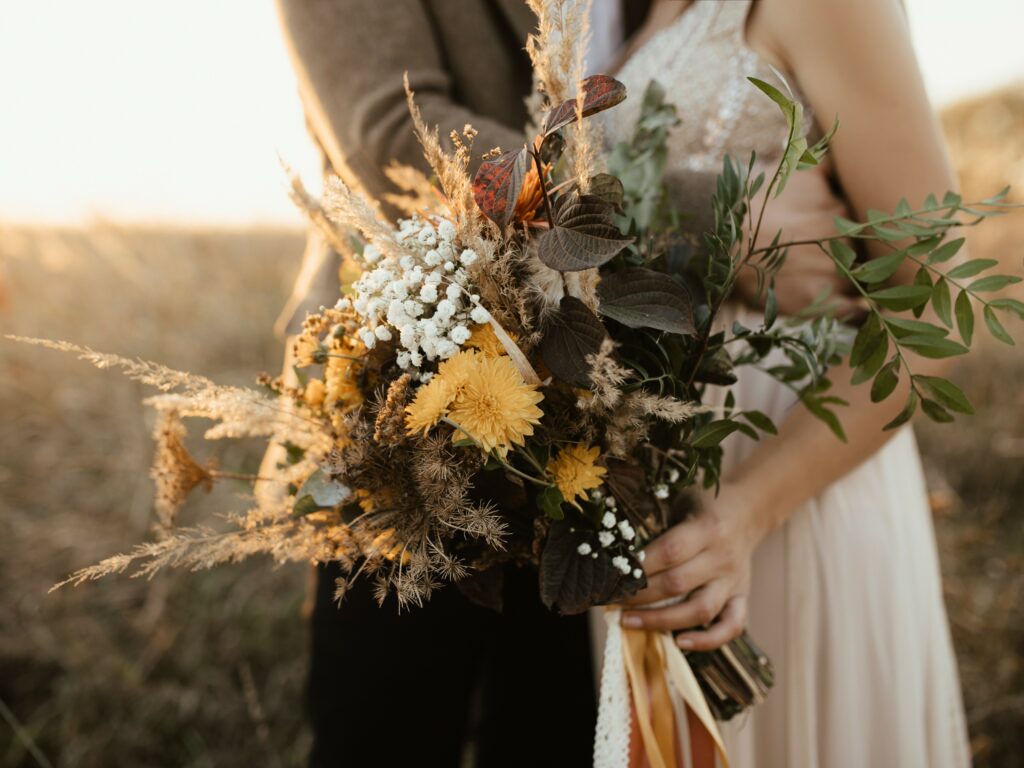 Laissez l'automne illuminer votre journée de mariage !