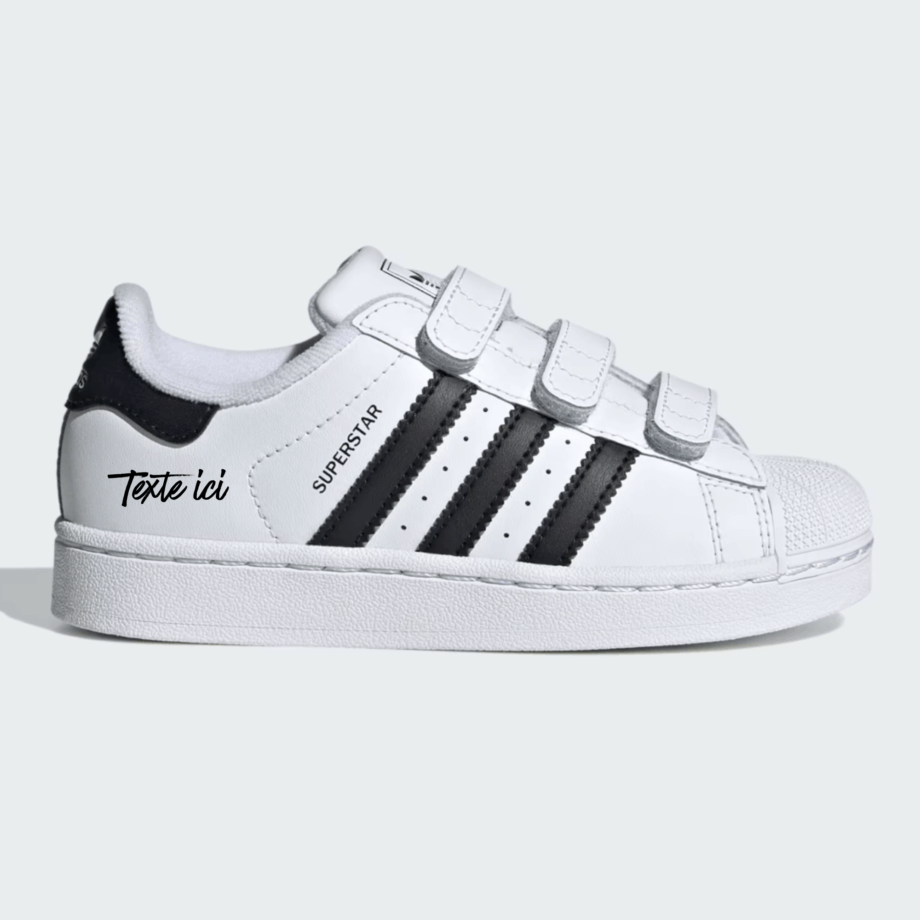 Kids Adidas Superstar Custom
