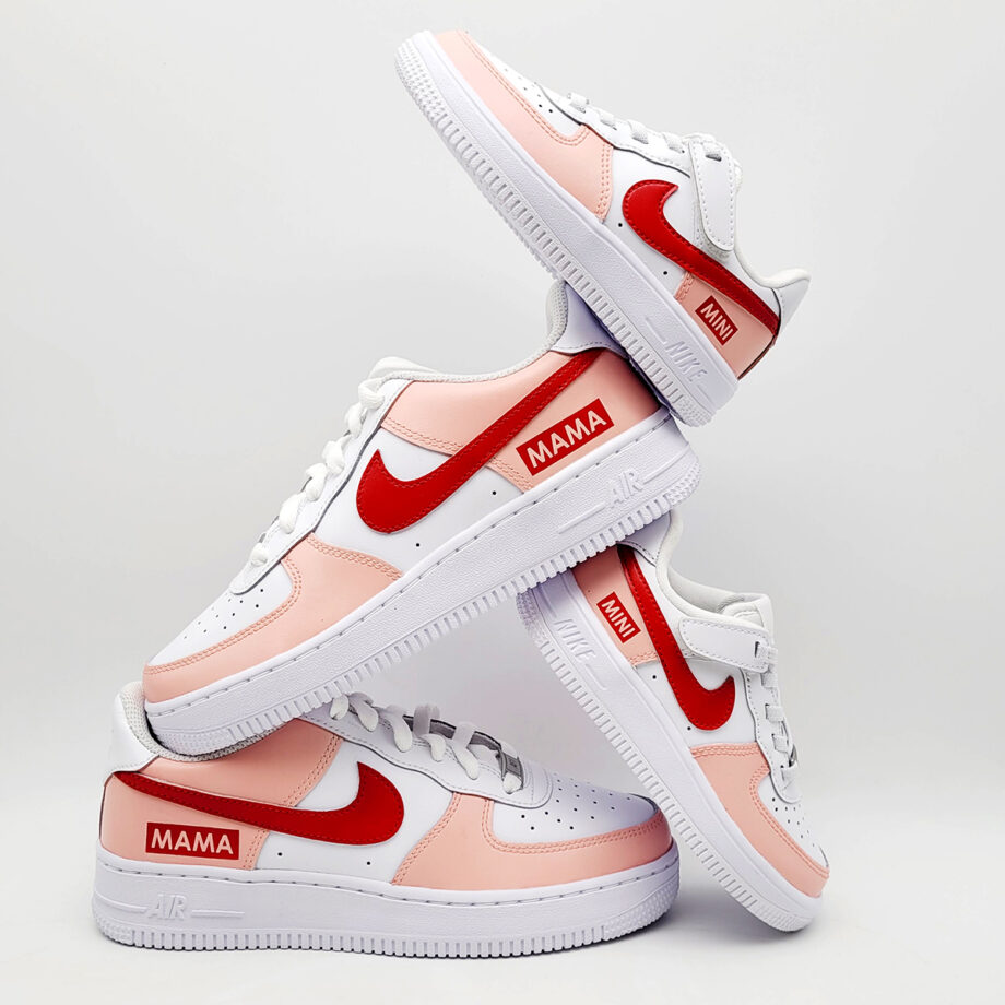 Duo Nike Air Force 1 Cor mama e mini